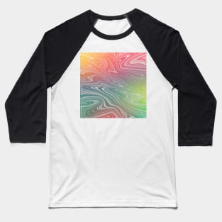 Pride month liquid art Baseball T-Shirt